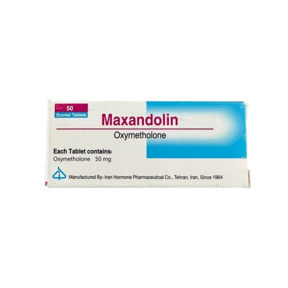 Maxandolin 50 Iran Hormone Pharmaceutical Co.