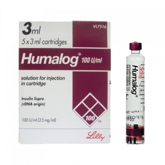 Humalog 100IU (Cart) Eli Lilly