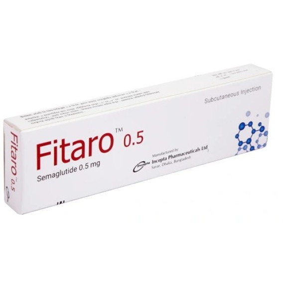 Fitaro pre-filled syringe 0.5mg (Semaglutide) Incepta Pharmaceuticals Ltd