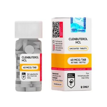 Clenbuterol 40mcg/Tab.–50 Tabs Hilma Biocare Hilma Biocare
